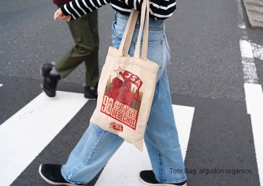 Tote bag 90 Aniversario Juventudes Socialistas 2025